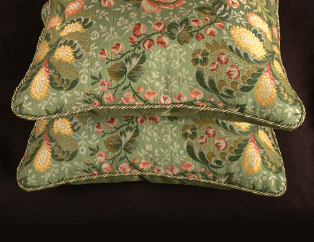 decorative pillows for lavish interiors, home decor by Spiritcraft Interior Design in Crystal Lake, Illinois