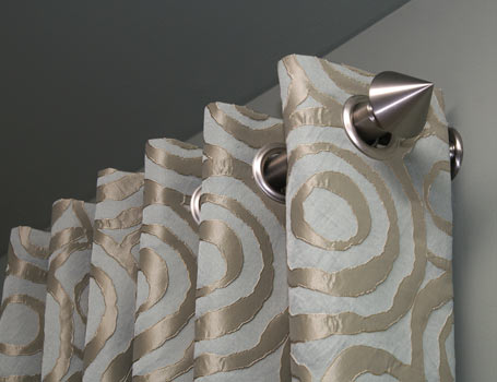 Custom window treatments and drapery panels in crystal lake and barrington, illinois by spiritcraft interior design